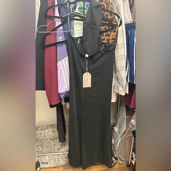 Meshki LAILA Halter Dress With Cut Outs - Picture 2 of 6